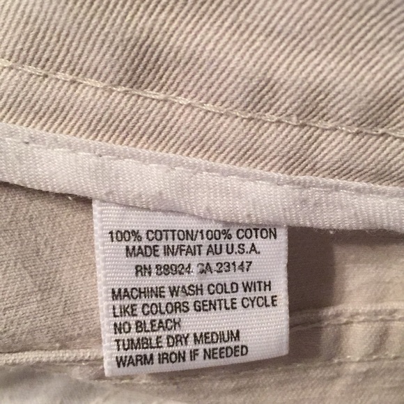 Nice stone color Talbots 12 pleated front Jeans - Picture 5 of 6